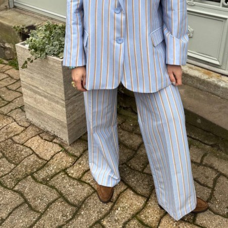 Pantalon imperial rayé