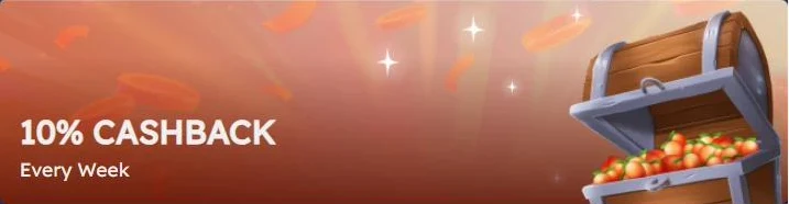 Cashback hebdomadaire Casino Peaches
